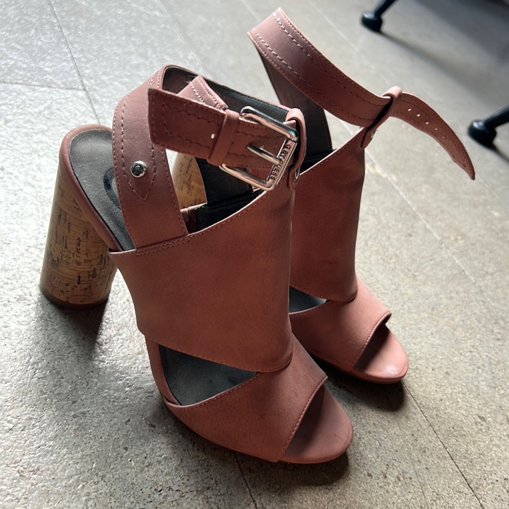 Guess cork heels